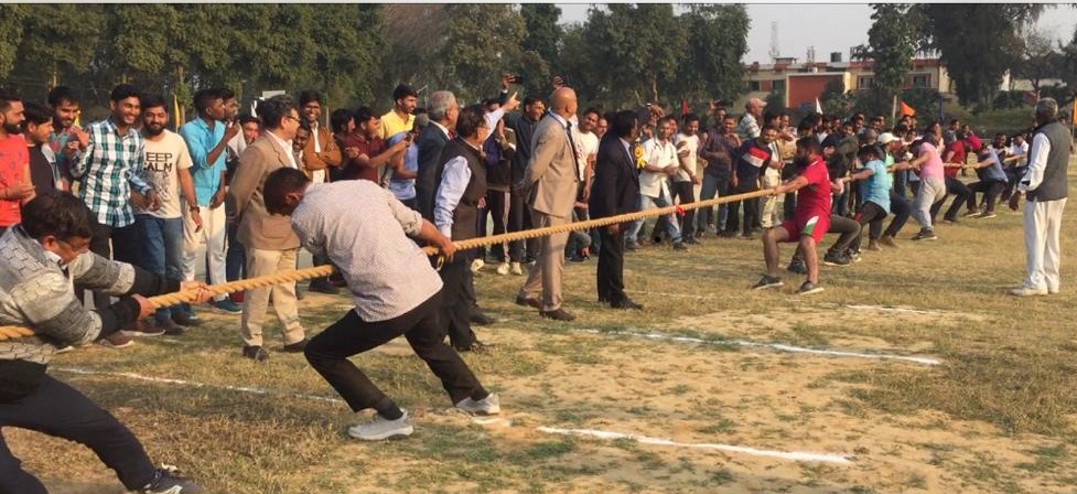 Tug-of-War between Teachers and Students during DUVASU Annual Sports-2019