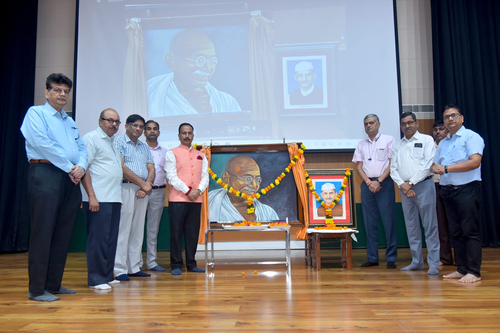 Celebrated Gandhi Jayanti and Shastri Jayanti at DUVASU, Mathura