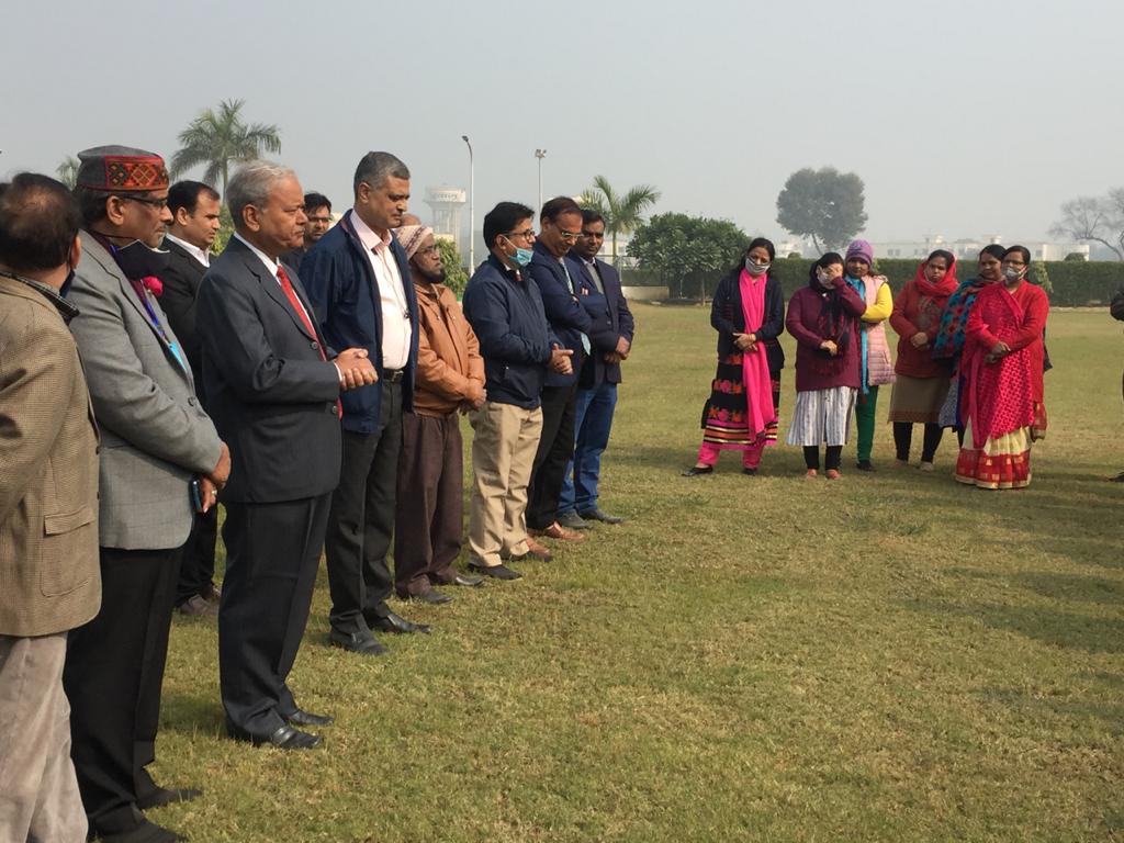 Hon’ble Vice-Chancellor, DUVASU , Mathura addressing Officers and Employees of University on the Occasion of NEW YEAR 2021