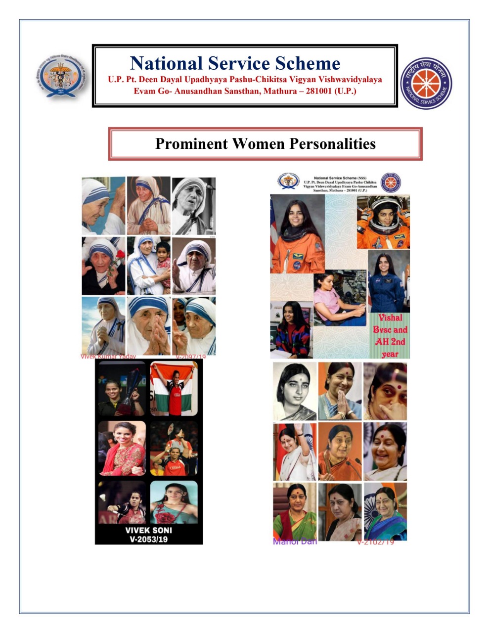 International Women’s Day Activities by NSS, DUVASU