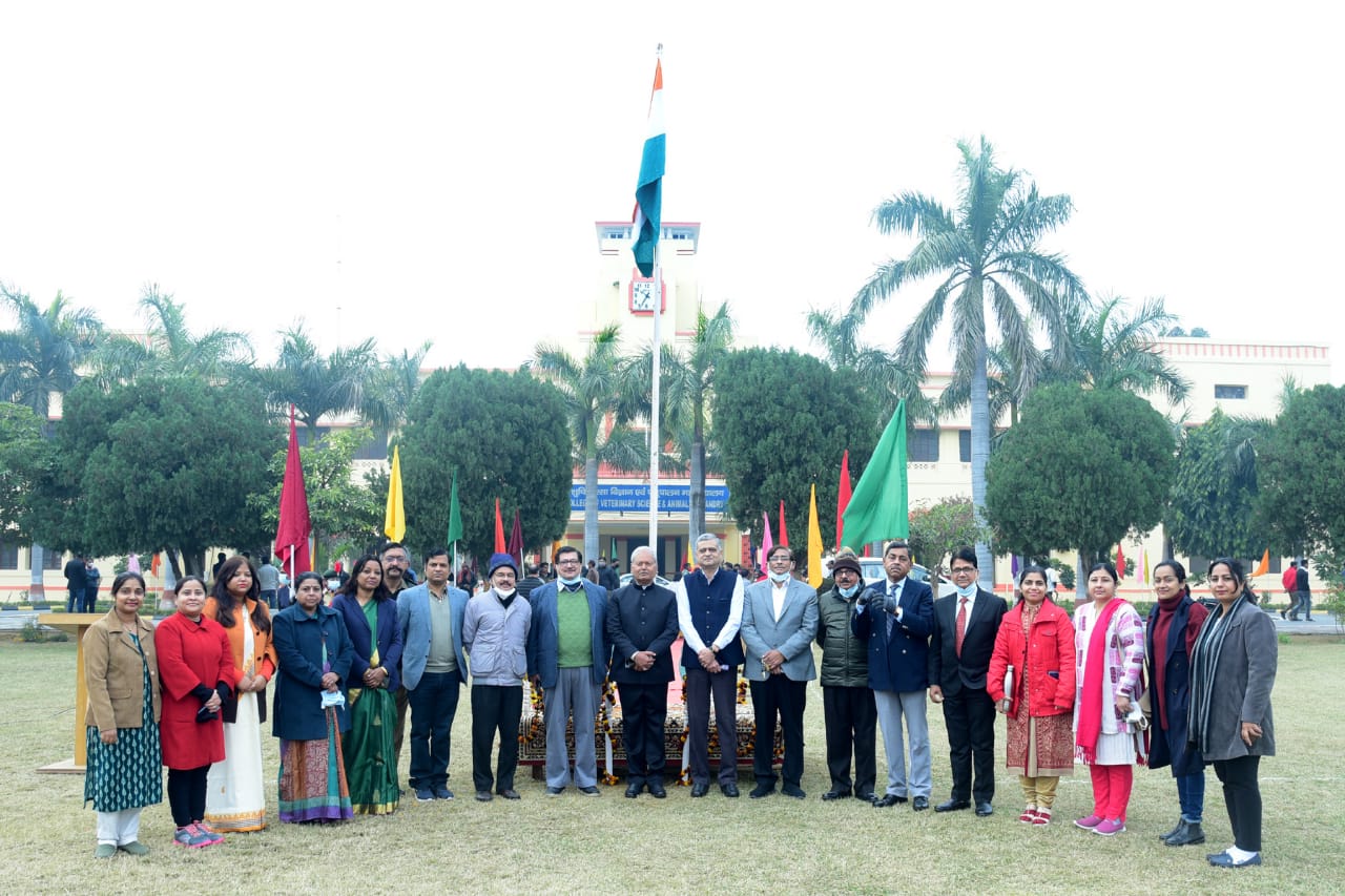 73rd Republic day celebration at DUVASU