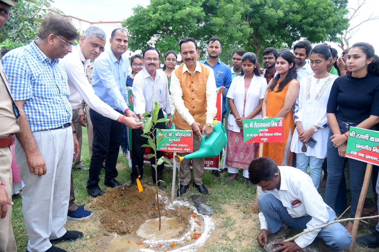 Trees are the root of our existence’- Let’s plant a tree- DUVASU – Plantation Drive-2022