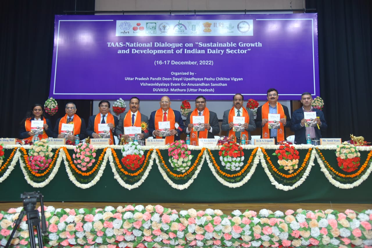 TAAS- National Dialogue on  “Sustainable Growth and Development of Indian Dairy Sector” Dated 16-17 December,2022