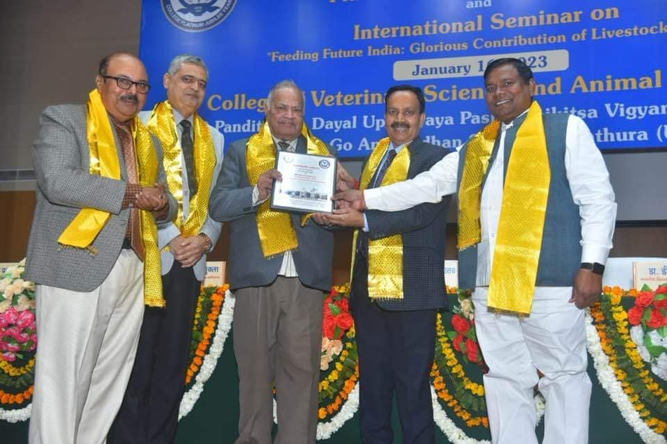 Glimpse of Platinum Jubilee celebration of College of Veterinary Science and Animal Husbandry, Mathura, and Alumni meet of Network of DUVASU Alumni on 16 january, 2023