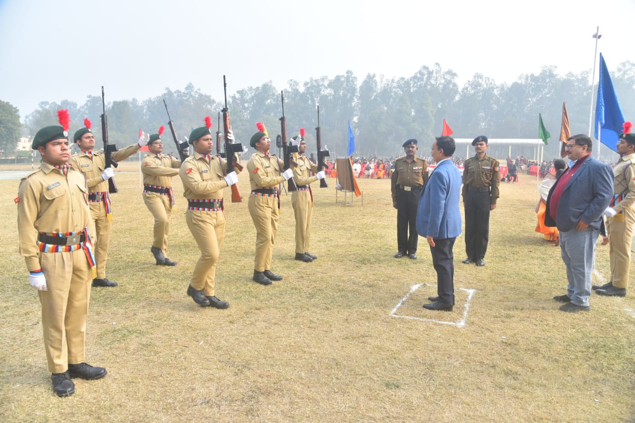 Celebrating 74th Republic Day 2023 at DUVASU Mathura