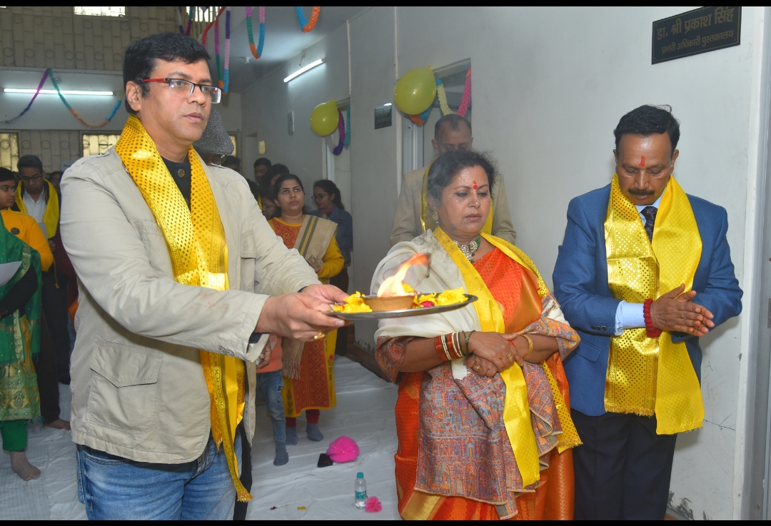 saraswati-puja-event-in-university-library-duvasu-mathura