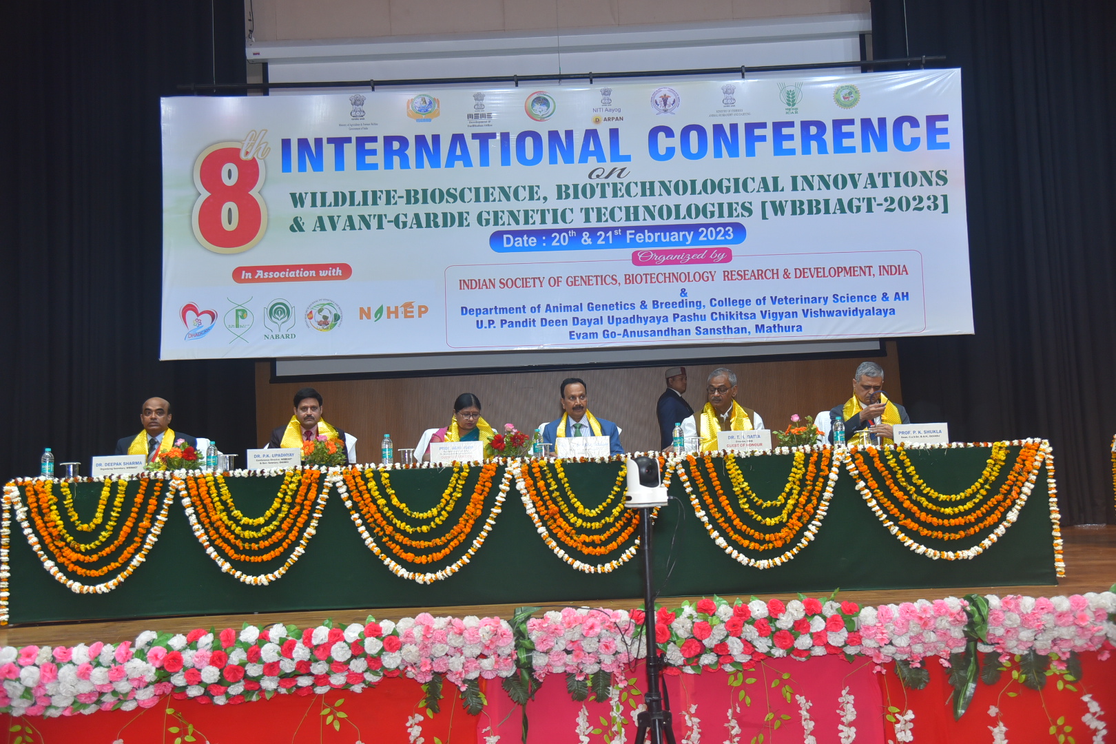 8th International Conference on WBBIAGT -2023 Organized By Department of Animal Genetics & Breeding, COVSc & AH, DUVASU, Mathura