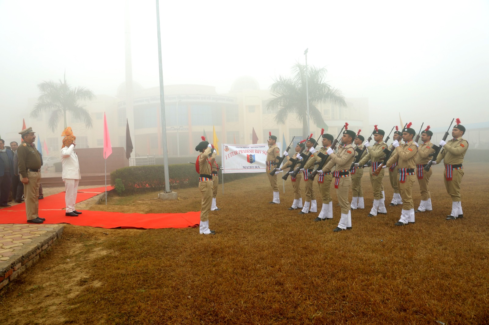 75th Republic day celebration at DUVASU, Mathura