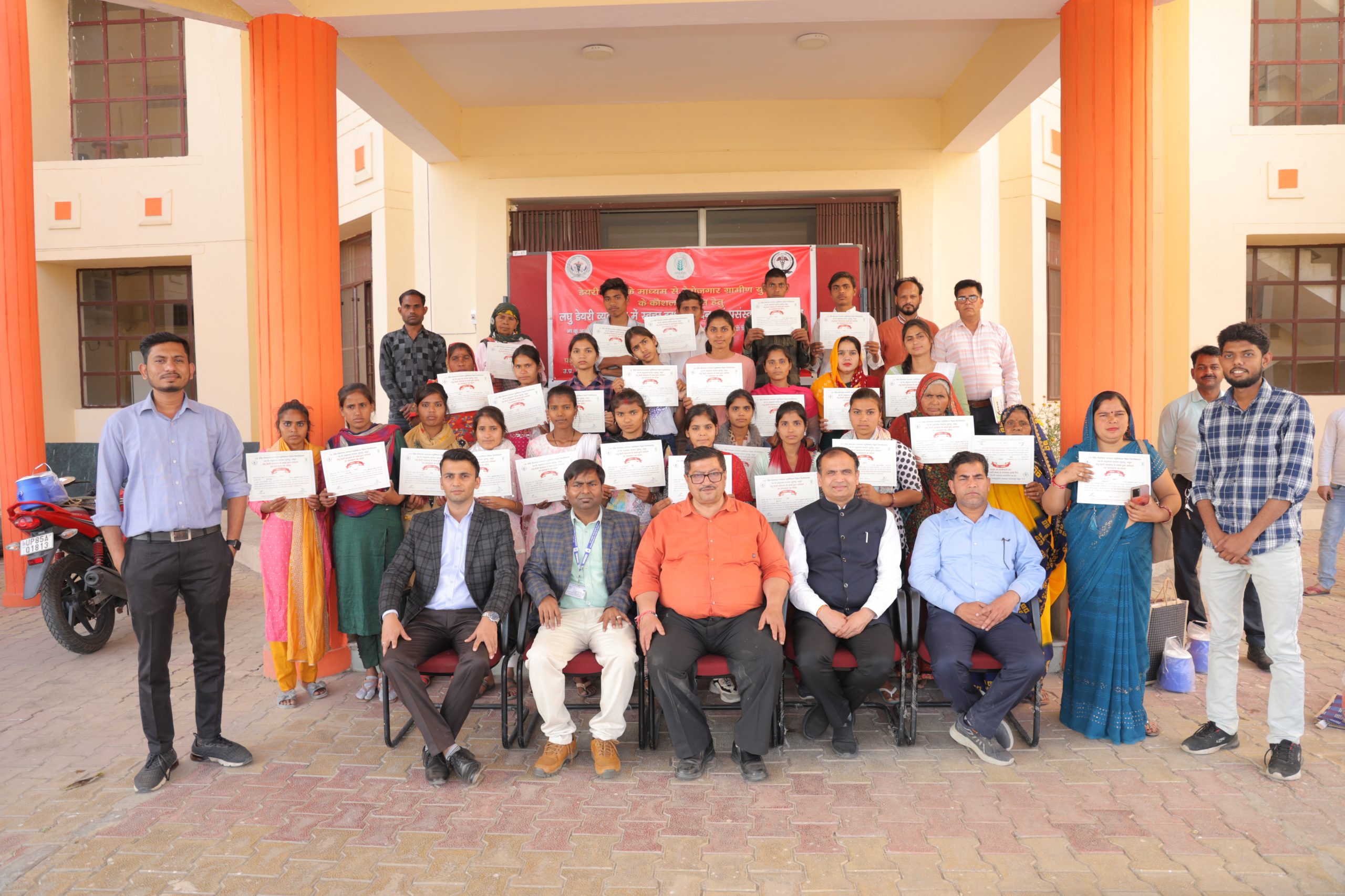 Department of Livestock Products Technology organized Two days training programme on: Importance of Hygienic milk production and processing in small dairy business (off-farm) on 16 and 17 March 2024 at DUVASU