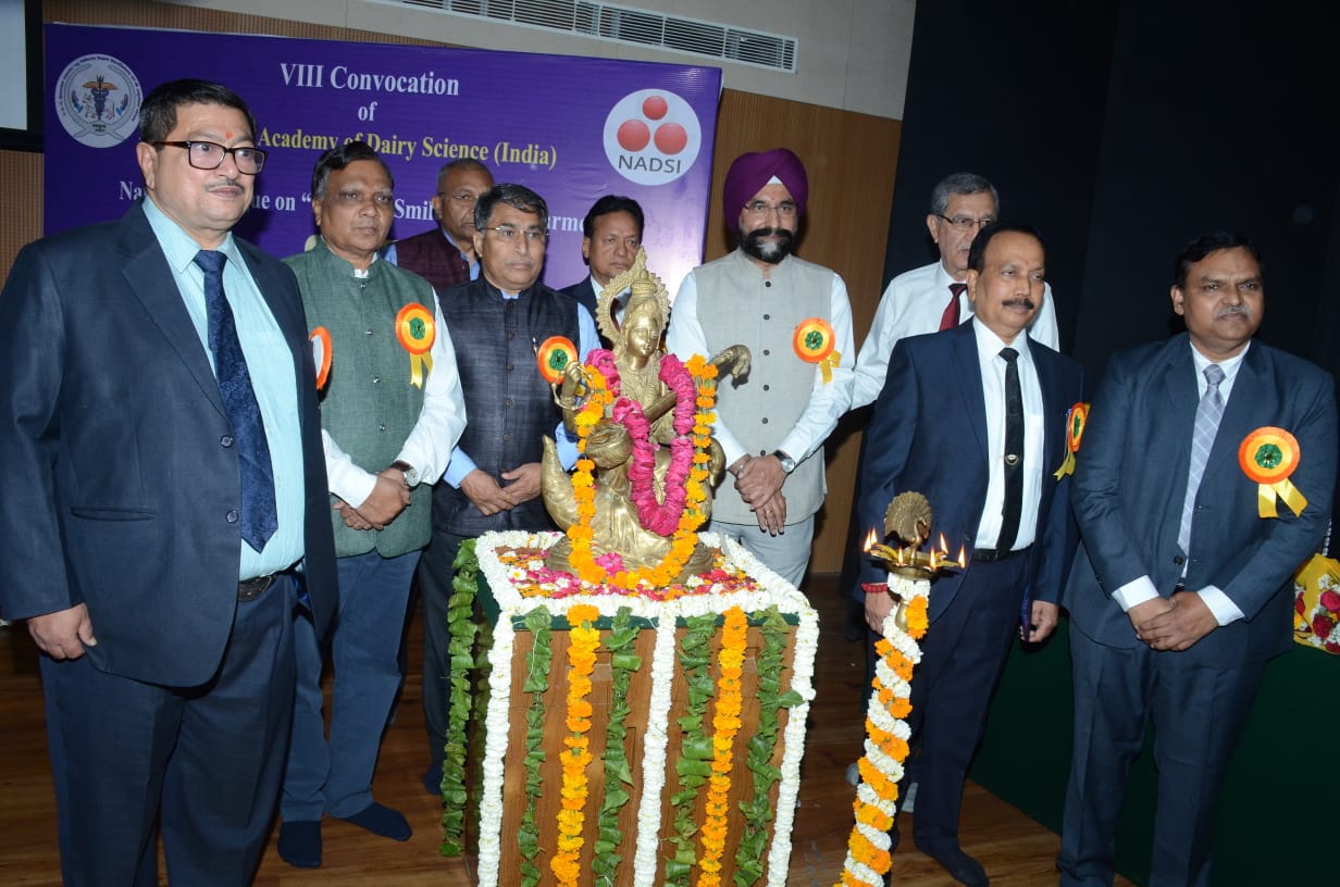 VIII Convocation of National Academy of Dairy Science (India) & National Dialogue on “Bringing Smile to Dairy Farmers” on Dated 09th April, 2024 Organized By DUVASU, Mathura